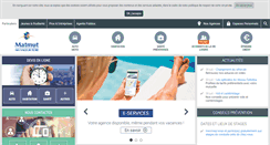 Desktop Screenshot of matmut.fr