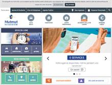 Tablet Screenshot of matmut.fr